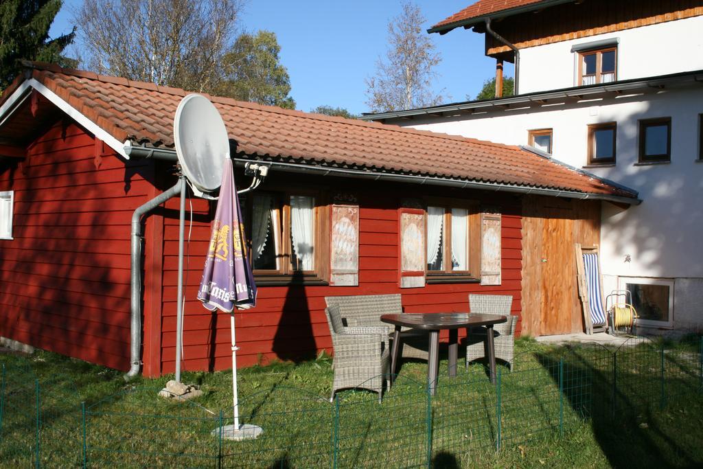 Blockhütte Apartamento Trauchgau Exterior foto